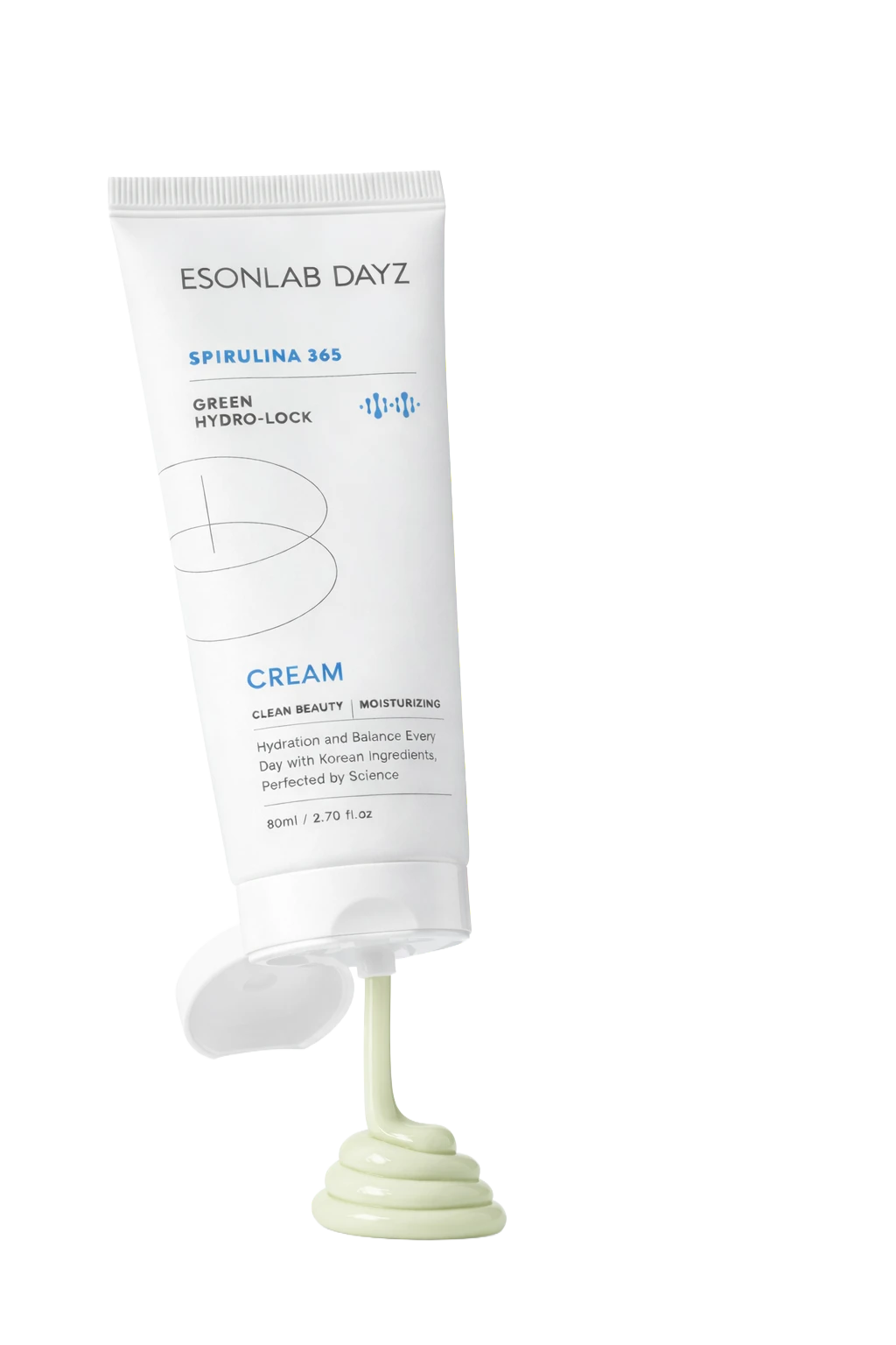 ESONLAB DAYZ Hydro-Lock Cream Tube Detail